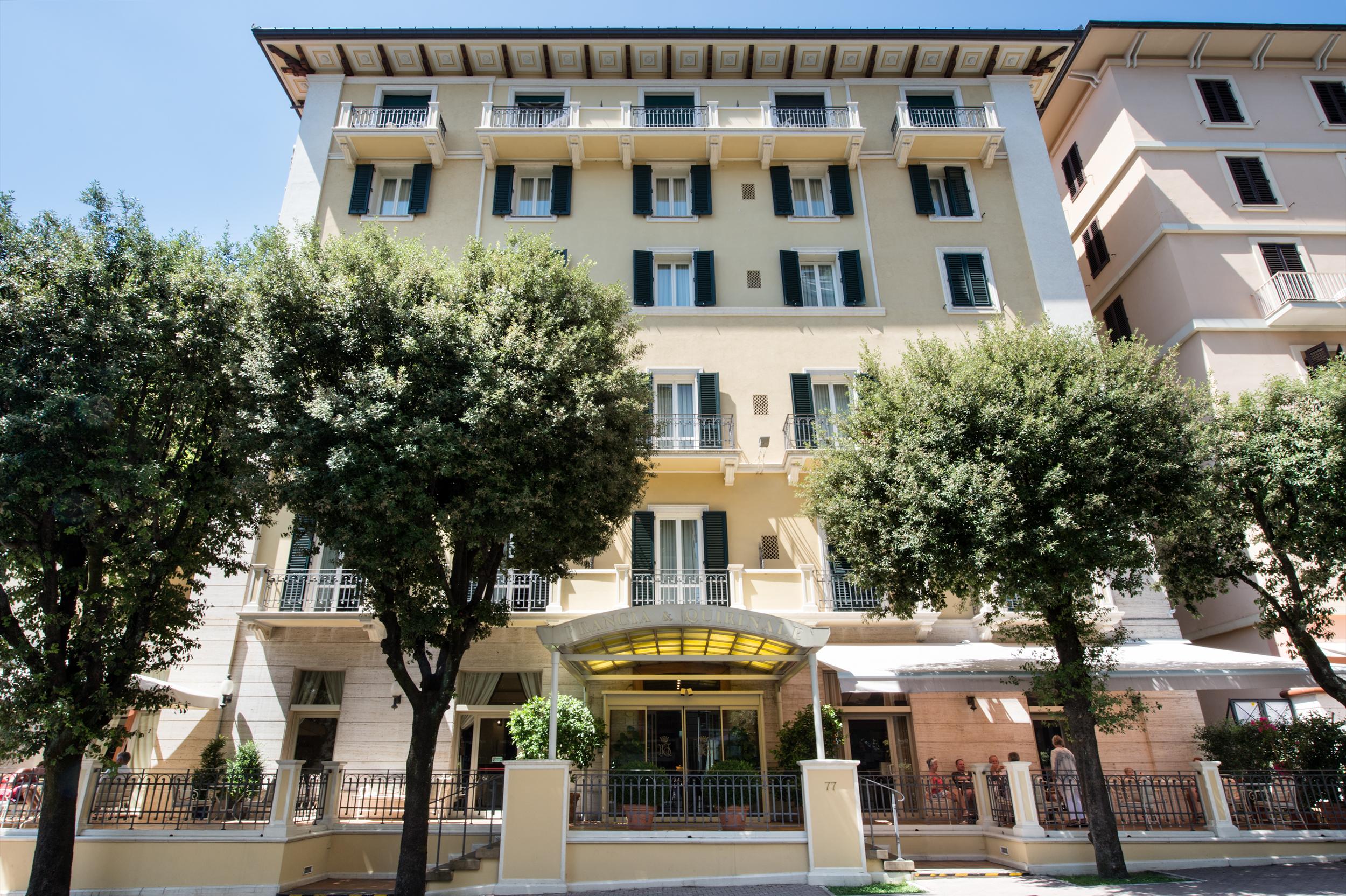 Hotel Francia E Quirinale Montecatini Terme Exteriér fotografie